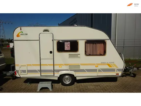 DELTA Flevo 3900 TZ 2002 VASTBED TREINZIT Voortent dakluifel 825 kg