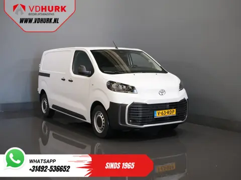 Toyota e-ProAce Worker 230 km WLTP Adapt.Cruise/ Standkachel/ Stuurverw./ Carplay/ Airco/ Camera/ PD