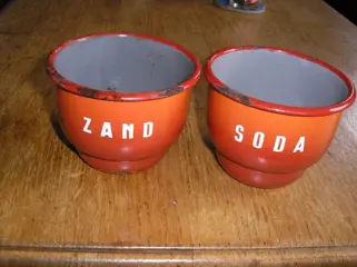 Zand en soda bakje - emaille