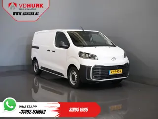 Toyota e-ProAce Worker 230 km WLTP Adapt.Cruise/ Standkachel/ Stuurverw./ Carplay/ Airco/ Camera/ PD