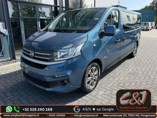 Fiat Talento 1.6 MJ EcoJet L2H1 achterschade l 9 pers. l airco l cruise l keyless l luxe l MARGE