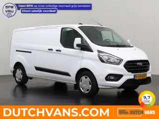 Ford Transit Custom 2.0TDCi 130PK Lang | Achterdeuren | Multimedia | 3-Zits | Betimmering | Airco | 