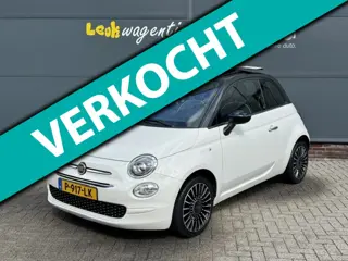 Fiat 500 1.2 Lounge *schuifdak *carplay *cruise *p-sensor