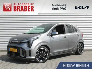 Kia Picanto 1.0 DPI GT-Line | Schuid-/kanteldak | Stuur-/stoelverwarming | Navi | Clima | Cruise | C