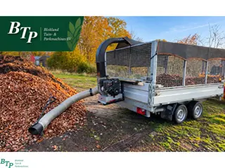 Jansen Bladzuiger bladruimer LG-1300 truckloader voor de kar