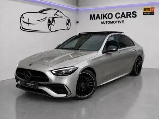 Mercedes-Benz C-klasse 300 e AMG Line Pano,Carbon,360 Cam,Burmester,ACC
