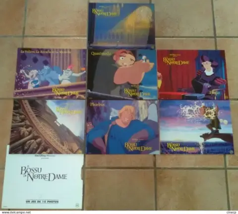 THE HUNCHBACK OF THE NOTRE DAME lobbycard set.