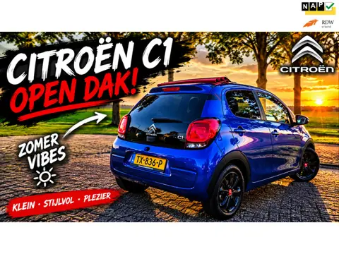 Citroen C1 1.0 VTi Airscape Urban Ride, Camera, Cabrio