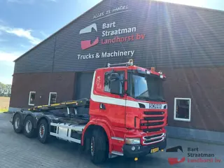 Scania R 440 B 8X2/4 handgeschakeld, luchtgeveerd met 25t HTS kabelsysteem. BS2159