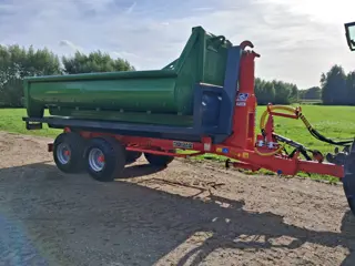 Bigab 7-10 7-10 haakarm/kipper incl container en plateau Hydro geremd