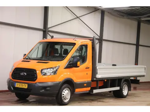 Ford Transit OPEN LAADBAK DUBBELLUCHT Ford Transit met nieuwe NIEUWE MOTOR OPEN LAADBAK DUBBELLUCHT 
