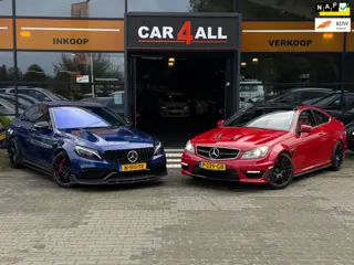 Mercedes-Benz C-klasse Coupé AMG 63 PANO/LEDER/BLACK-SERIES/STLVRM/
