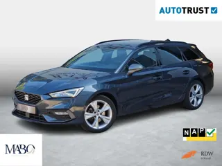 SEAT Leon Sportstourer 1.0 TSI FR Bus. Intense NL Auto|Dealer onderh.|Full LED|Carplay|Elek.klep|Stu