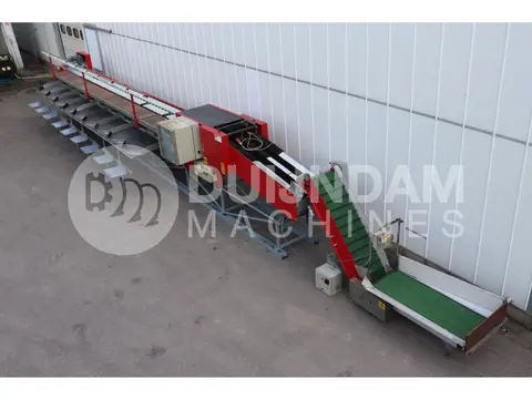 Aweta G2-8 paprikasorteermachine op gewicht