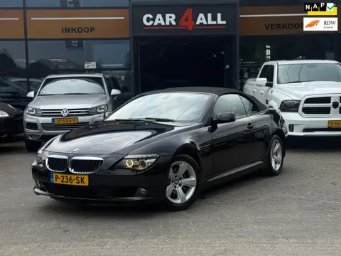 BMW 6-serie Cabrio 630i LEDER/ORIGINEE/XENON/FACELIFTYOUNGTIMER!APK 26-05-2026