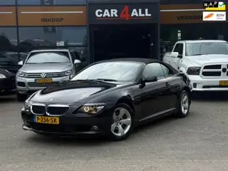 BMW 6-serie Cabrio 630i LEDER/ORIGINEE/XENON/FACELIFTYOUNGTIMER!APK 26-05-2026