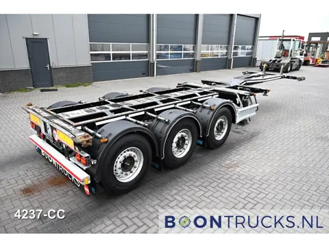 D-Tec FLEXITRAILER LS | 2x20-30-40-45ft HC * 2x LIFT AXLE * 2x EXTENDABLE * 9x AVAILABLE