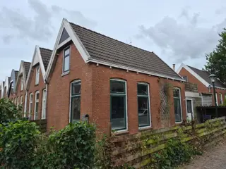 Woning aan de Saskiastraat te Leeuwarden