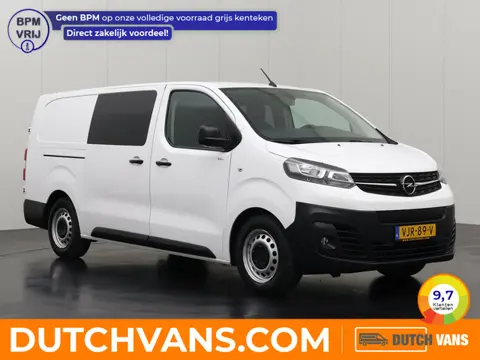 Opel Vivaro L3H1 Edition 75 kWh | Elektrisch | Dubbele Cabine | Navigatie | Camera | Airco | Cruise