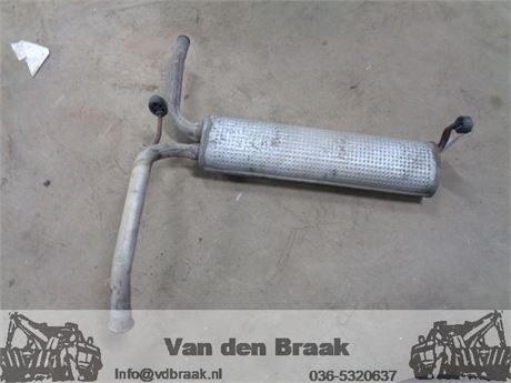 Toyota Aygo 1.0 12V 2005-2014 Uitlaat einddemper