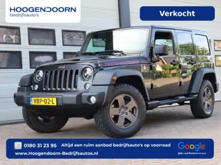 Jeep Wrangler 2.8 CRD 200pk Euro 6 Rubicon Recon - Grijs kenteken - LED - Trekhaak - Airco