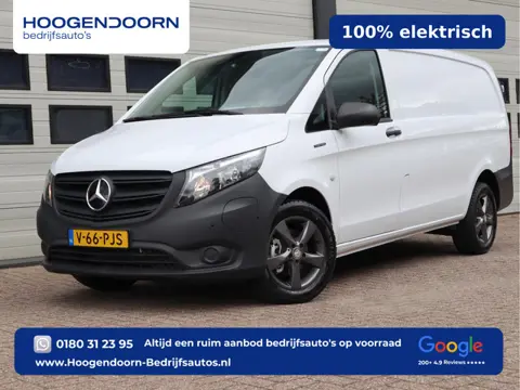 Mercedes-Benz eVito 112 66 kWh SoH 97,6 % AC + DC Snelladen L2 Lang - LM - Camera - 3 Zits - Betimme