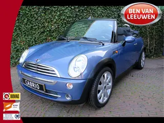 MINI Cabrio 1.6 Cooper Pepper R52 NL-auto, Clima, Cruise control en 17"
