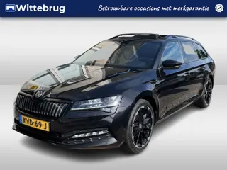 Škoda Superb Combi 1.4 TSI iV Sportline Business / AUTOMAAT/ TREKHAAK/ PANO/ MEMORY SEAT/ STANDKACHE