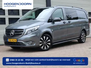 Mercedes-Benz Vito 116 CDI Automaat Euro 6 - DC 5 Pers. - 2x Schuifdr - A.Deuren - LED - Cruise - Ca