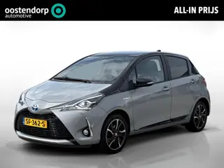 Toyota Yaris 1.5 Hybrid Bi-Tone Plus | Panorama dak | Lederen bekleding | Keyless |