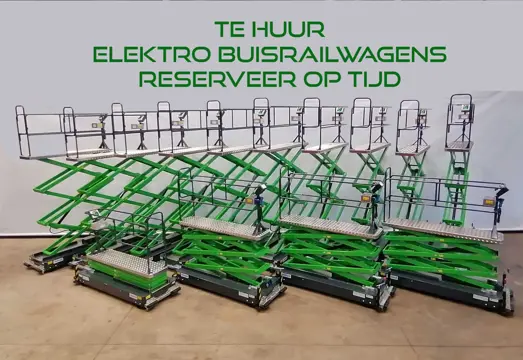 Verhuur Elektro buisrailwagens