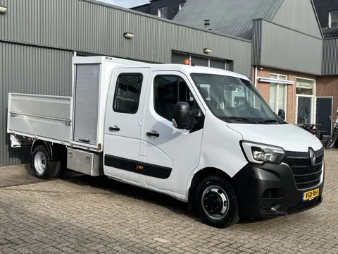Renault Master T35 2.3 dCi 145 L3 DC Airco Cruise controle Trekhaak 3500kg trekgewicht Open laadbak 