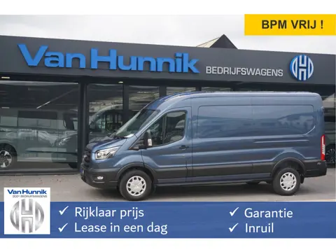 Ford Transit 350L 170PK L3H2 AUT BPM VRIJ!! 12" Sync4 Scherm Apple CP/Android A, 360 Camera, Xenon!!