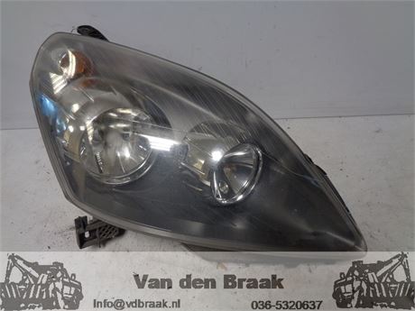 Opel Zafira 2008-2013 Koplamp rechts (zwart)