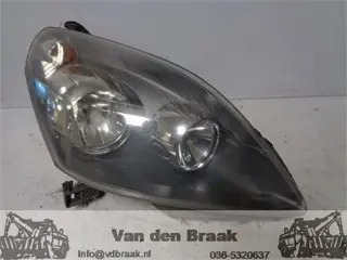 Opel Zafira 2008-2013 Koplamp rechts (zwart)