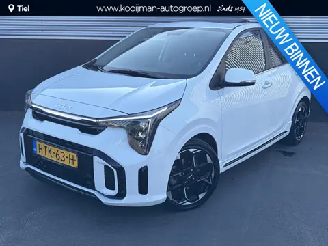 Kia Picanto 1.0 DPI GT-Line Schuif/kanteldak, Stoel- & Stuurwiel verwarmd, Navigatie, Cruise control