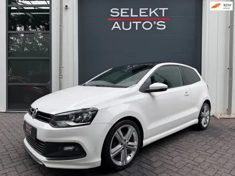 Volkswagen Polo 1.2 TSI 3x R-Line 105 Pk Pano/Cruise/Climate/Car Play/Android/Stoelverwarming/PDC/17