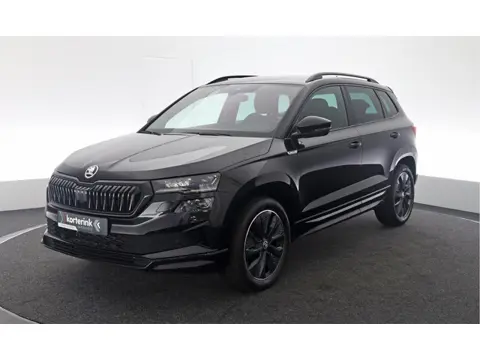 Škoda Karoq 1.5 TSI ACT Sportline Business Leer, Geheugen stoelen, ACC, Stoelverwarming