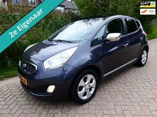 Kia Venga 1.4 CVVT 114.000km NAP 2e eig. Clima Cruise Navi Schuifdak Tr.haak