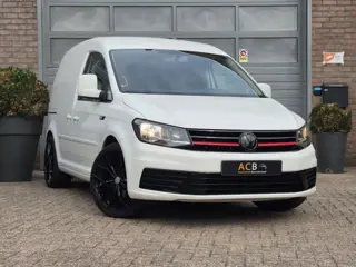 Volkswagen Caddy 2.0 TDI L1H1 , Airco , 185 pk Zwart LEDER