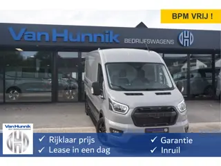 Ford Transit 350L L3H2 Raptor AUT-8 165PK BPM VRIJ Navi, Camera, Xenon, ACC, Trekhaak, 2x Schuifdeur