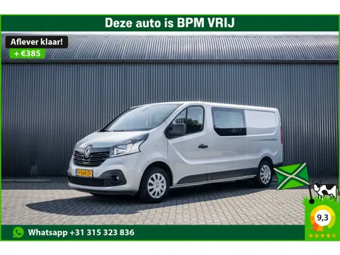 Renault Trafic 1.6 dCi 125PK L2H1 | DC 5-Zits | Camera | Cruise | Airco | Trekhaak