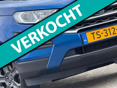 Ford EcoSport 1.0 EcoBoost Trend Ultimate - Lightning Blue - Nav/Cruise/Trekhaak