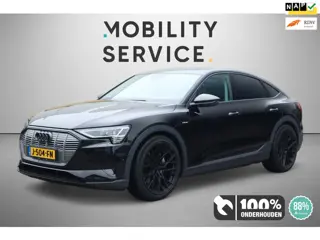 Audi E-tron Sportback 50 quattro edition 71 kWh SOH89% LED Leder CarPlay Leder Sportstoelen