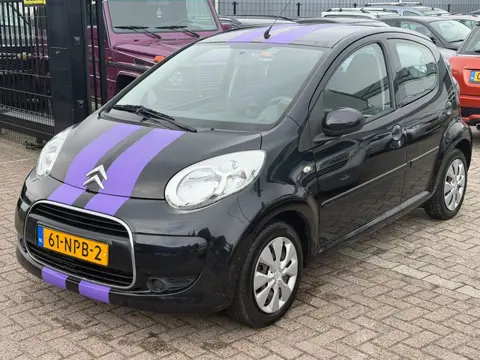 Citroen C1 1.0-12V Ambiance 2010 Zwart 5-Deurs Toerenteller