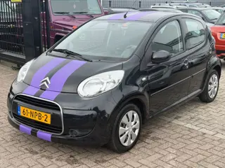 Citroen C1 1.0-12V Ambiance 2010 Zwart 5-Deurs Toerenteller