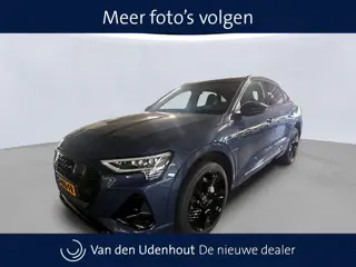 Audi e-tron Sportback 55 Quattro 408Pk S edition 95 kWh / Panodak / Leder Ruitstiksel