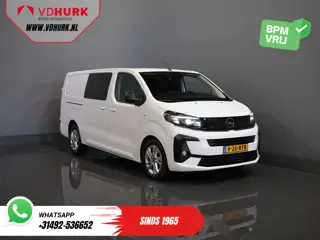 Opel Vivaro 2.0 145 pk Aut. DC Dubbel Cabine LED/ Adapt.Cruise/ 2x Schuifdeur/ Massage/ Stoelverw./ 