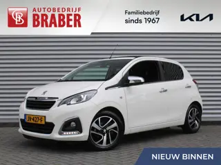 Peugeot 108 1.0 e-VTi Allure TOP! | Elek. vouwdak | Camera | Keyless | 15'' LM Velgen | Clima | Navi