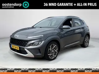 Hyundai Kona 1.6 GDI HEV Premium Select | Stoelverwarming | Adaptieve CC | HUD | Rijklaarprijs!